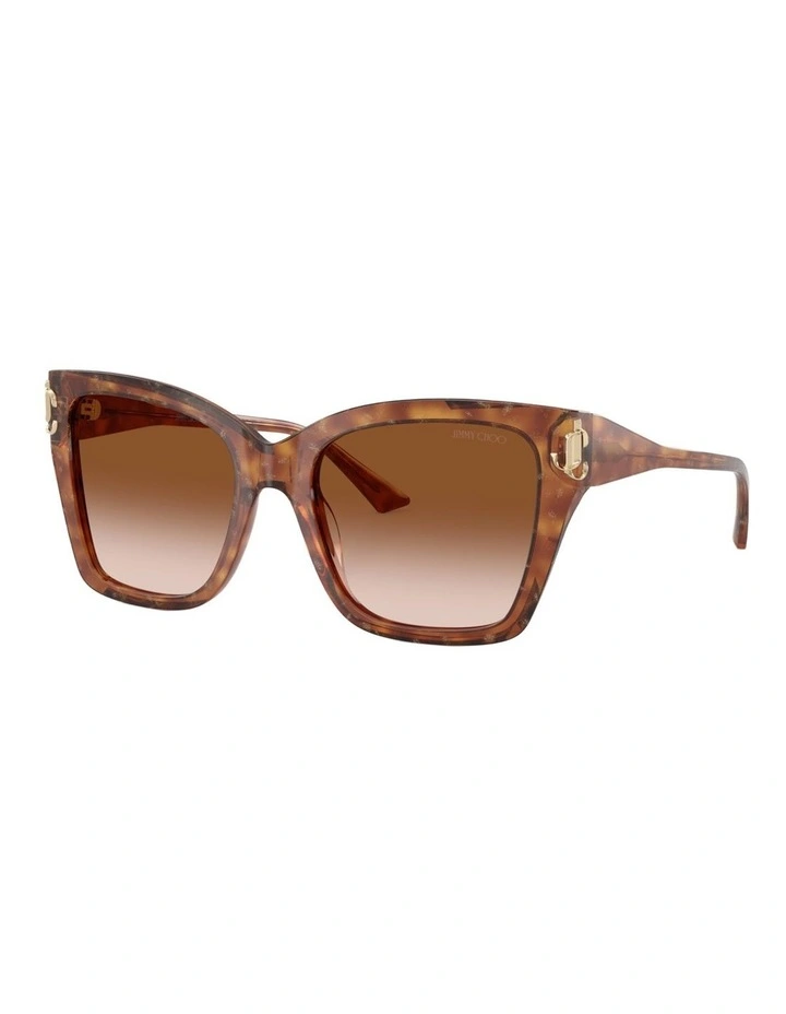 Jimmy Choo Acetate Sunglasses in Brown image 1