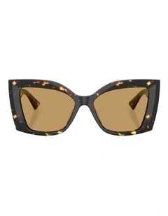 Jimmy Choo JC5074U Acetate Sunglasses in Havana