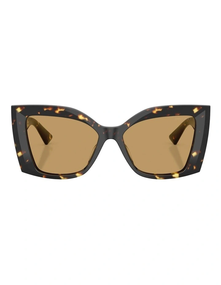 Jimmy Choo JC5074U Acetate Sunglasses in Havana image 1