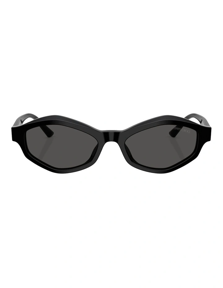 Jimmy Choo JC5077U Acetate Sunglasses in Black image 1