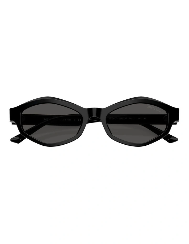 Jimmy Choo JC5077U Acetate Sunglasses in Black image 3