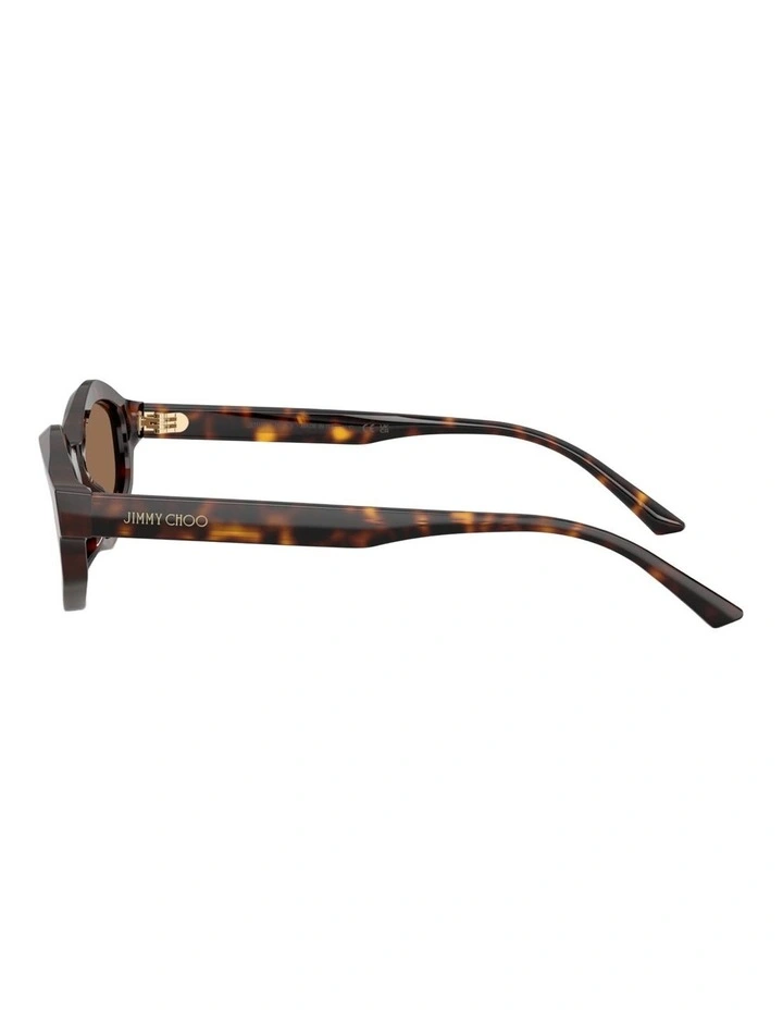 Jimmy Choo JC5077U Acetate Sunglasses in Tortoise image 2