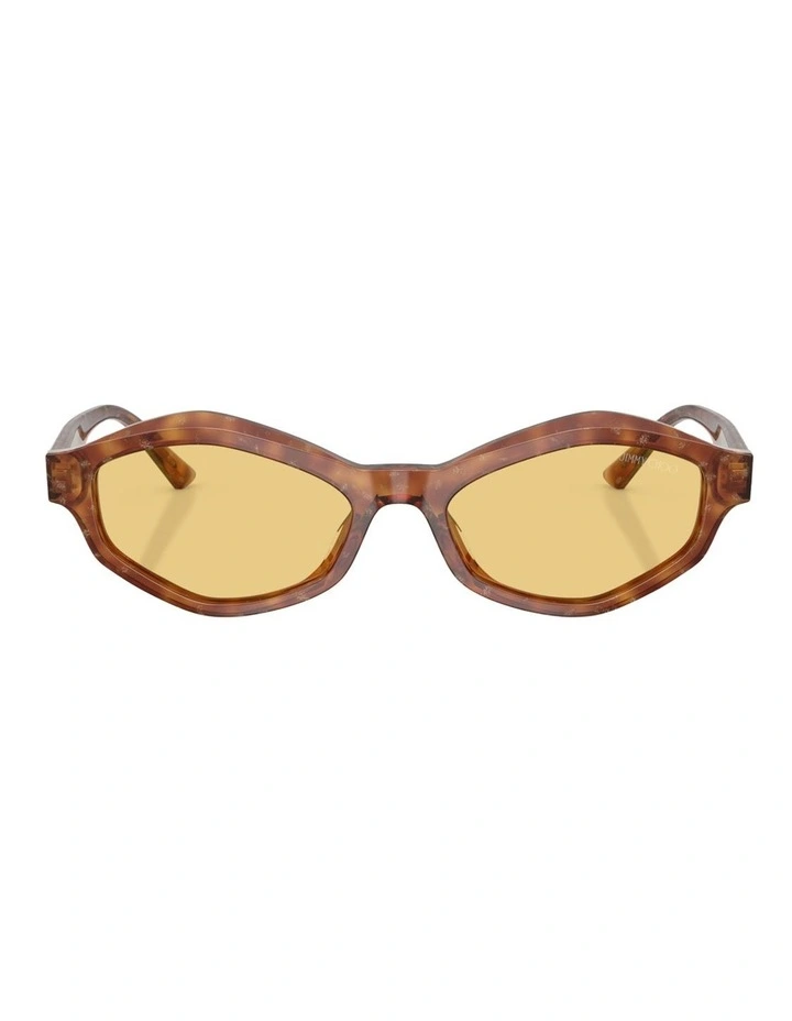Jimmy Choo JC5077U Acetate Sunglasses in Brown image 2