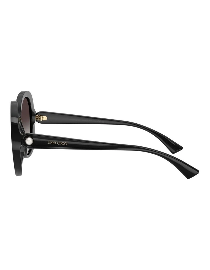 Jimmy Choo Injected Sunglasses in Black image 2
