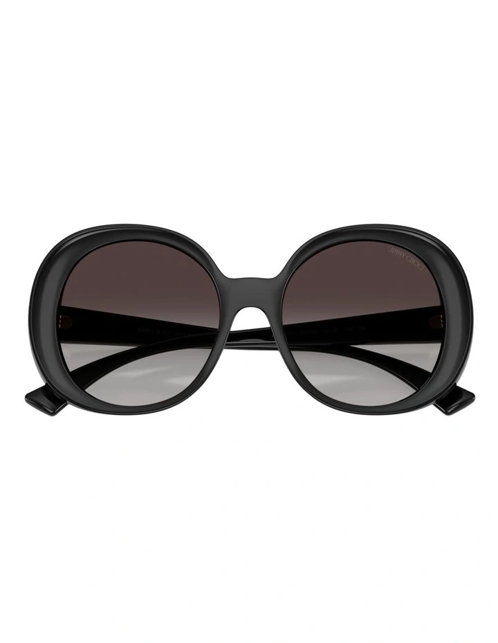 Jimmy Choo Injected Sunglasses in Black image 4