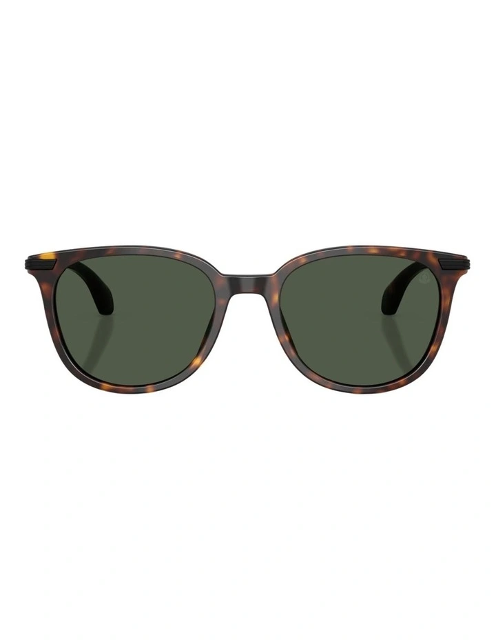 Moncler Korra Acetate Polarised Sunglasses in Tortoise image 2
