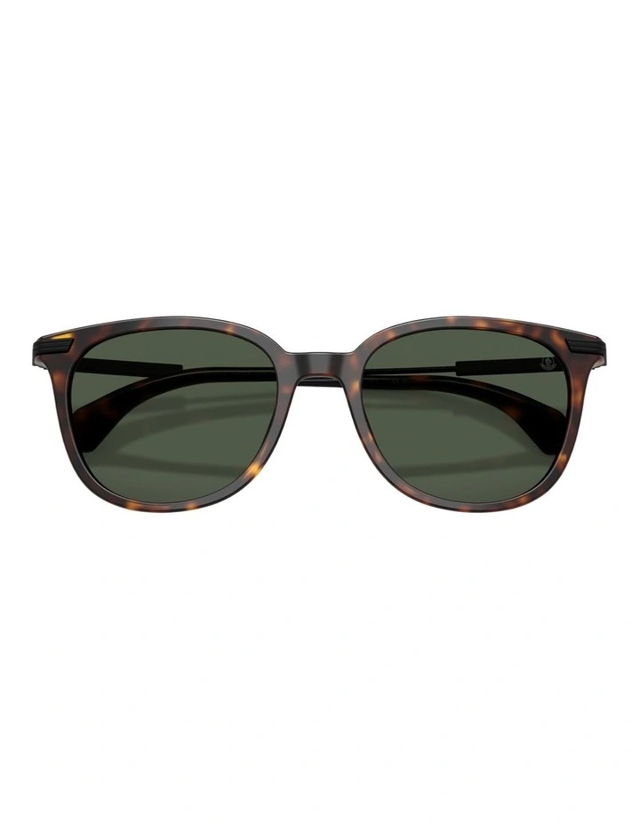 Moncler Korra Acetate Polarised Sunglasses in Tortoise image 4