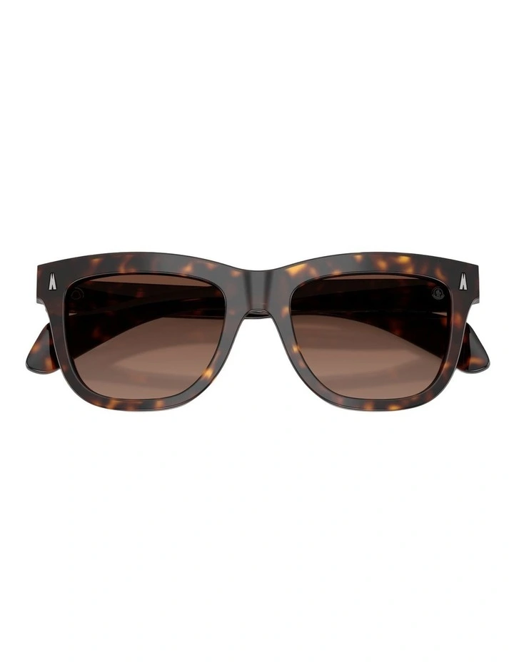 Moncler Bronzz Acetate Polarised Sunglasses in Tortoise image 4