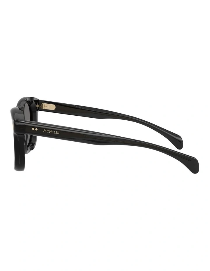 Moncler Noirr Acetate Polarised Sunglasses in Grey image 3