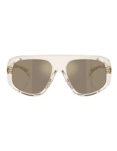 Moncler Auron Acetate Sunglasses in White