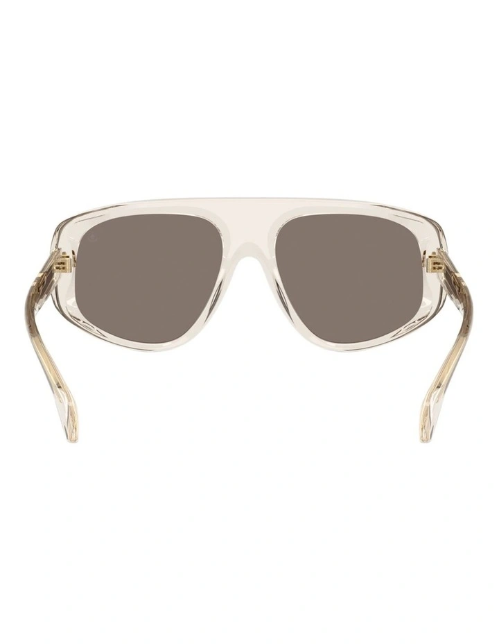 Moncler Auron Acetate Sunglasses in White image 2