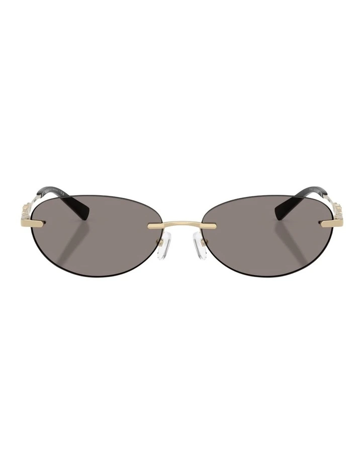 Michael Kors Manchester Metal Sunglasses in Gold image 1