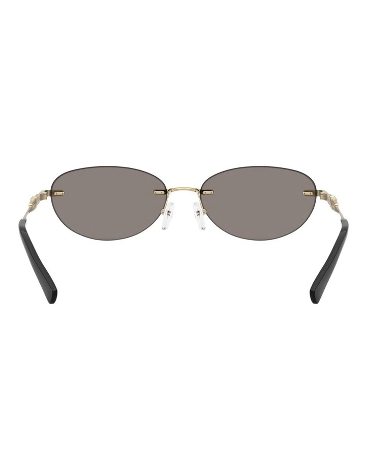 Michael Kors Manchester Metal Sunglasses in Gold image 2