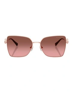 Michael Kors Patra Metal Sunglasses in Pink