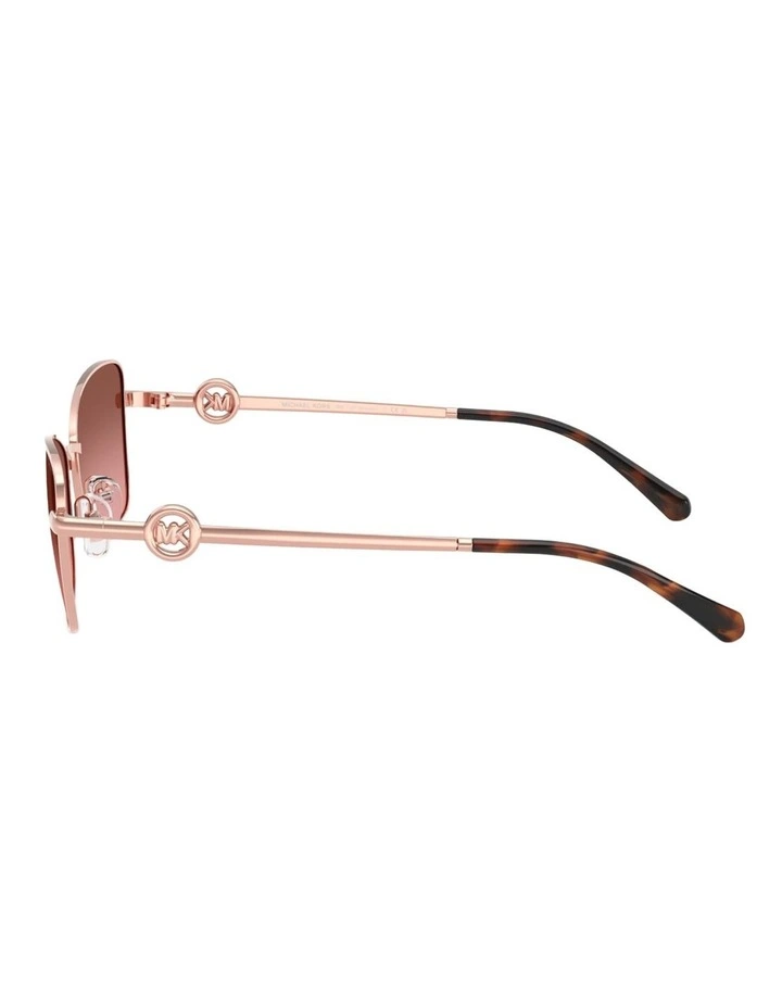 Michael Kors Andros Metal Sunglasses in Pink image 2