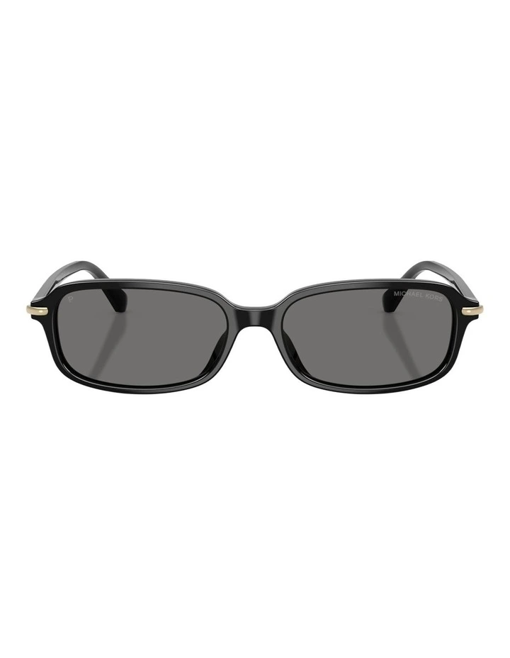 Michael Kors Agra Acetate Polarised Sunglasses in Black image 1