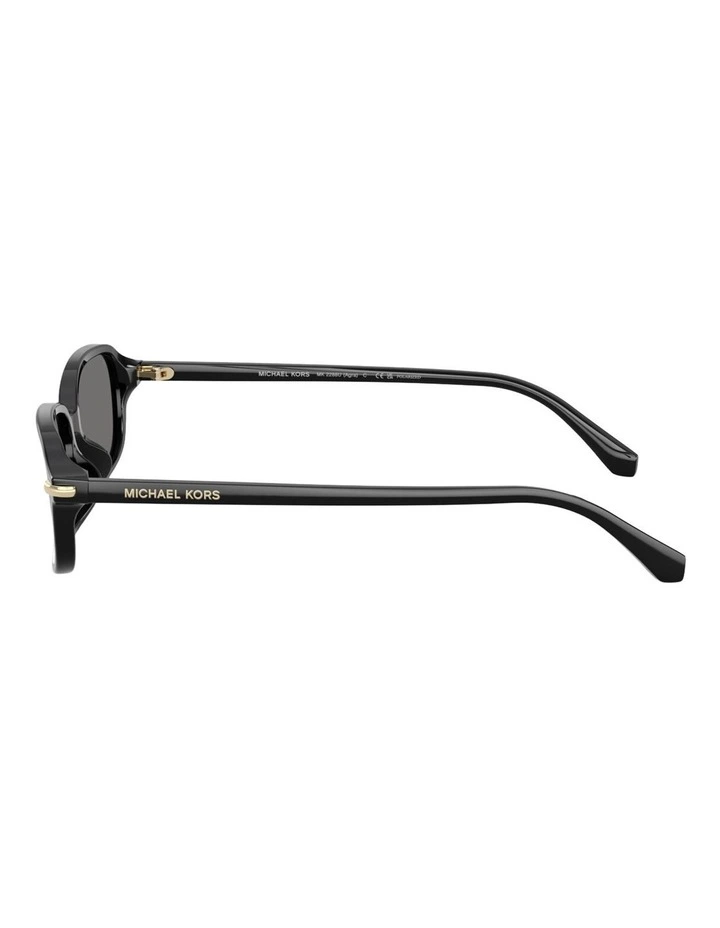Michael Kors Agra Acetate Polarised Sunglasses in Black image 3