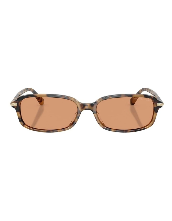 Michael Kors Agra Acetate Sunglasses in Tortoise image 2