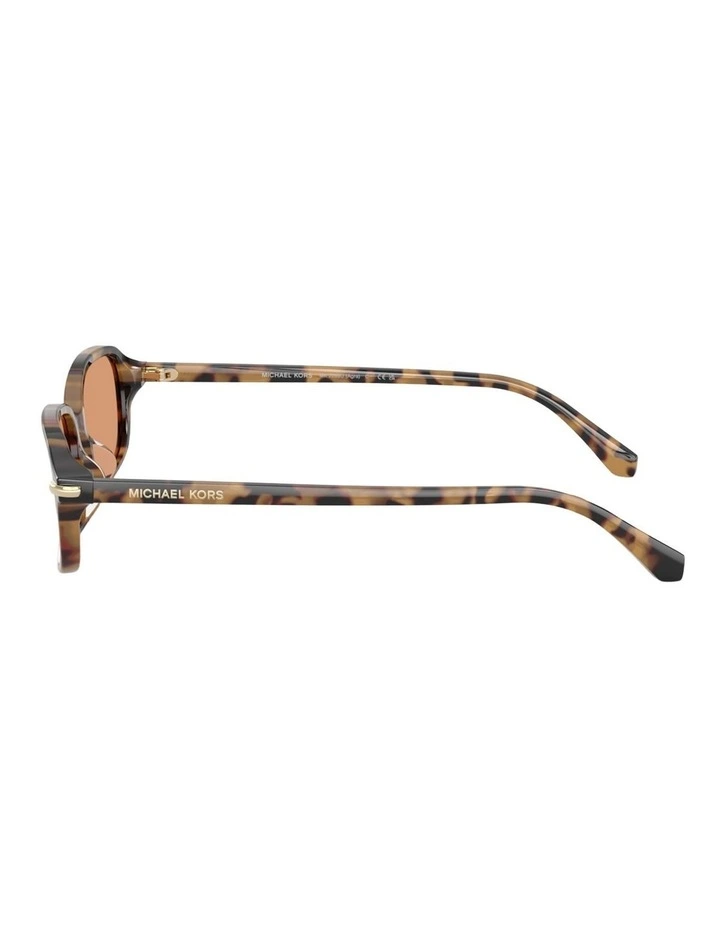 Michael Kors Agra Acetate Sunglasses in Tortoise image 3
