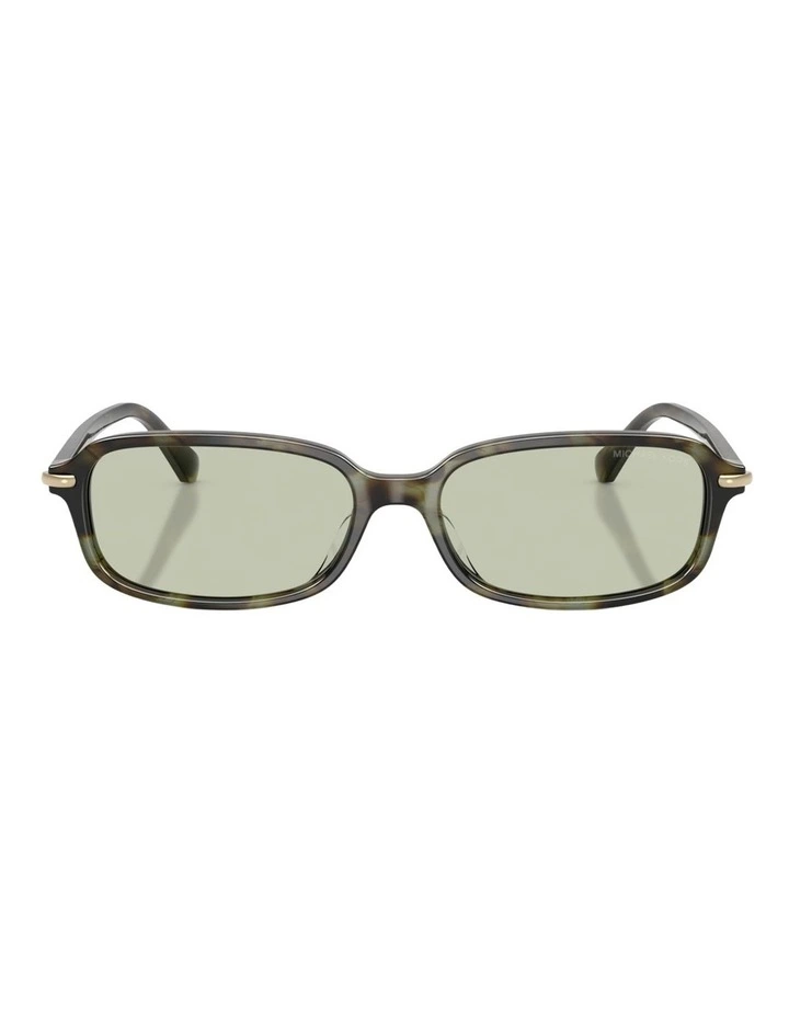 Michael Kors Agra Acetate Sunglasses in Tortoise image 1