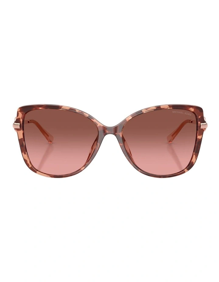 Michael Kors Athens Injected Sunglasses in Tortoise image 1