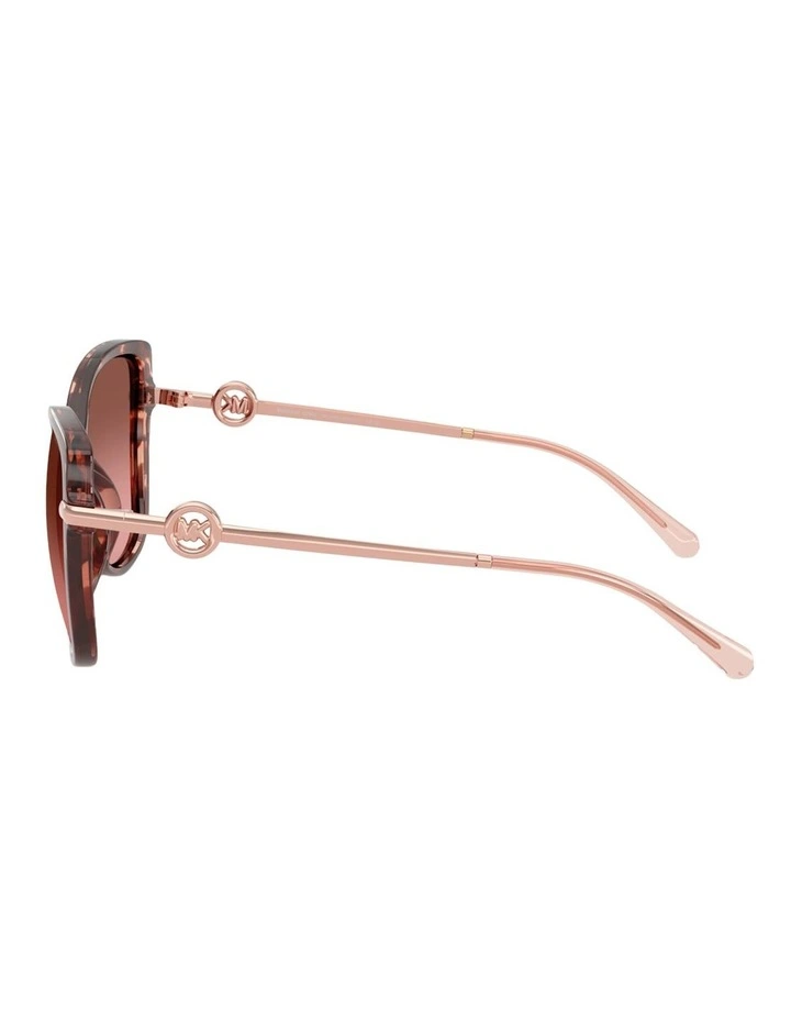 Michael Kors Athens Injected Sunglasses in Tortoise image 3