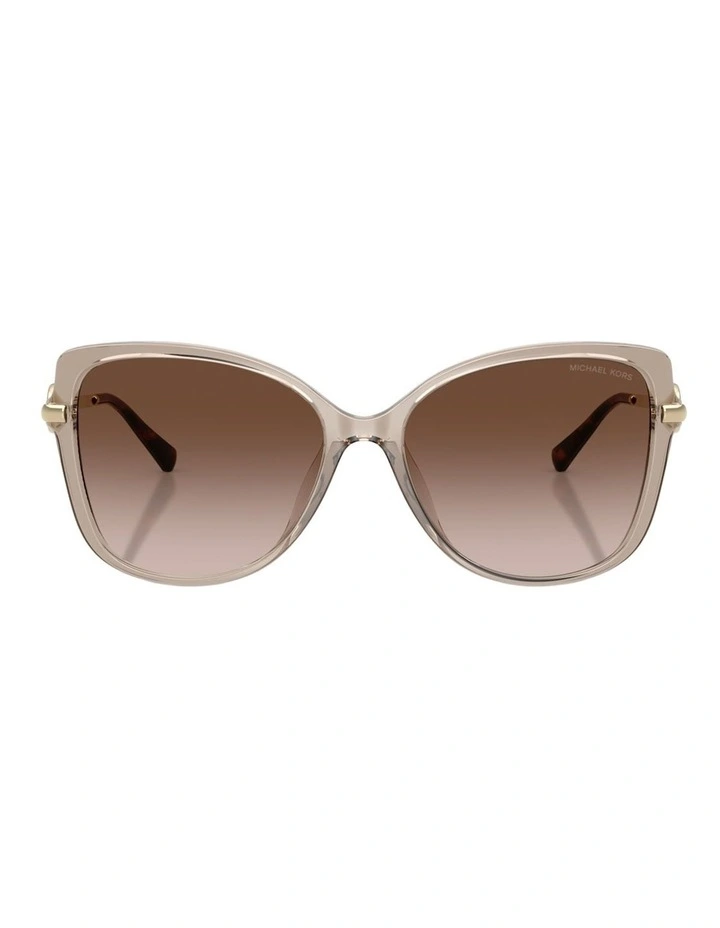 Michael Kors Athens Injected Sunglasses in Beige image 2