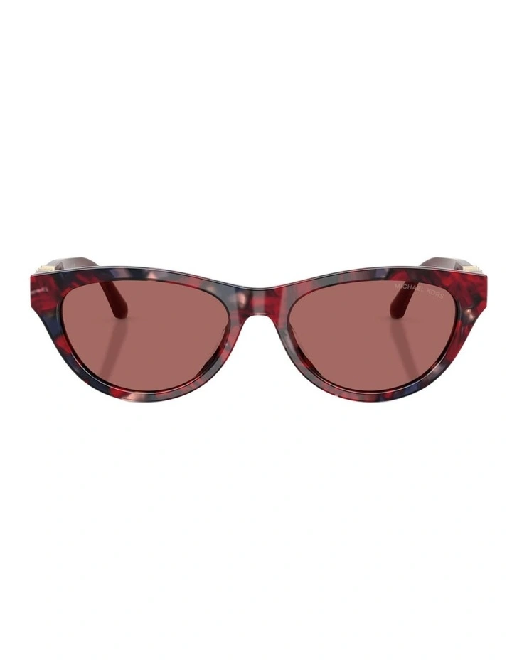 Michael Kors Napa Valley Acetate Sunglasses in Red image 1