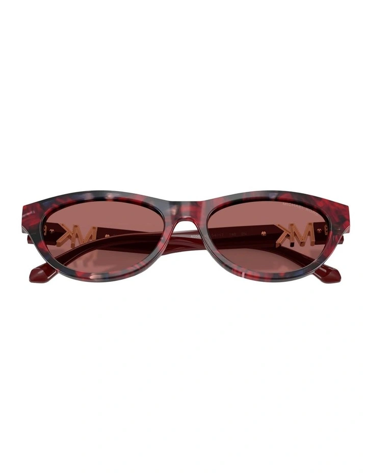 Michael Kors Napa Valley Acetate Sunglasses in Red image 3