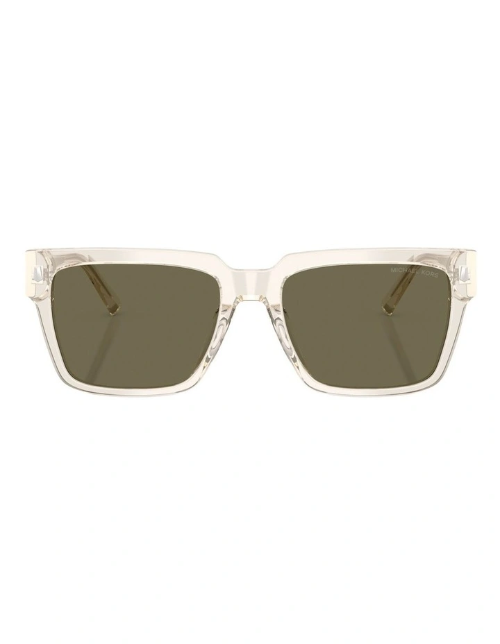 Michael Kors Dubrovnik Acetate Sunglasses in Beige image 2