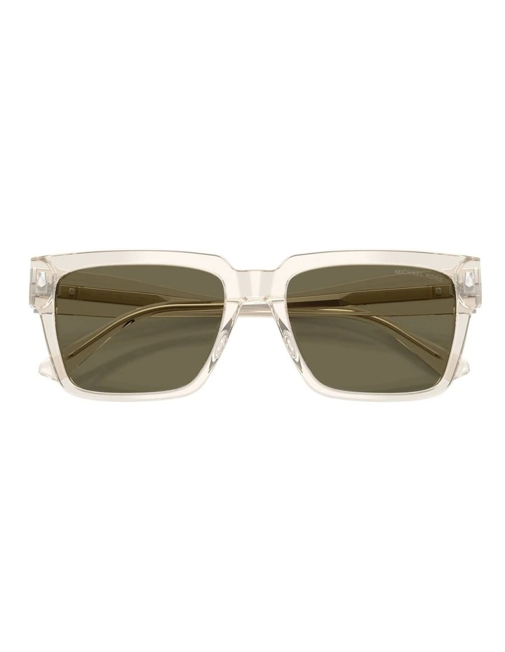 Michael Kors Dubrovnik Acetate Sunglasses in Beige image 4