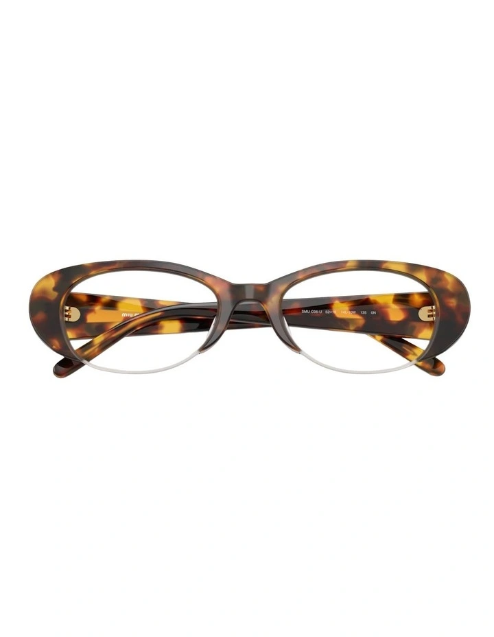Miu Miu Acetate Sunglasses in Tortoise image 4