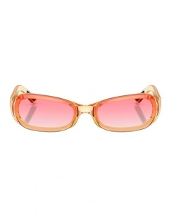 Miu Miu  Nylon Sunglasses in Yellow