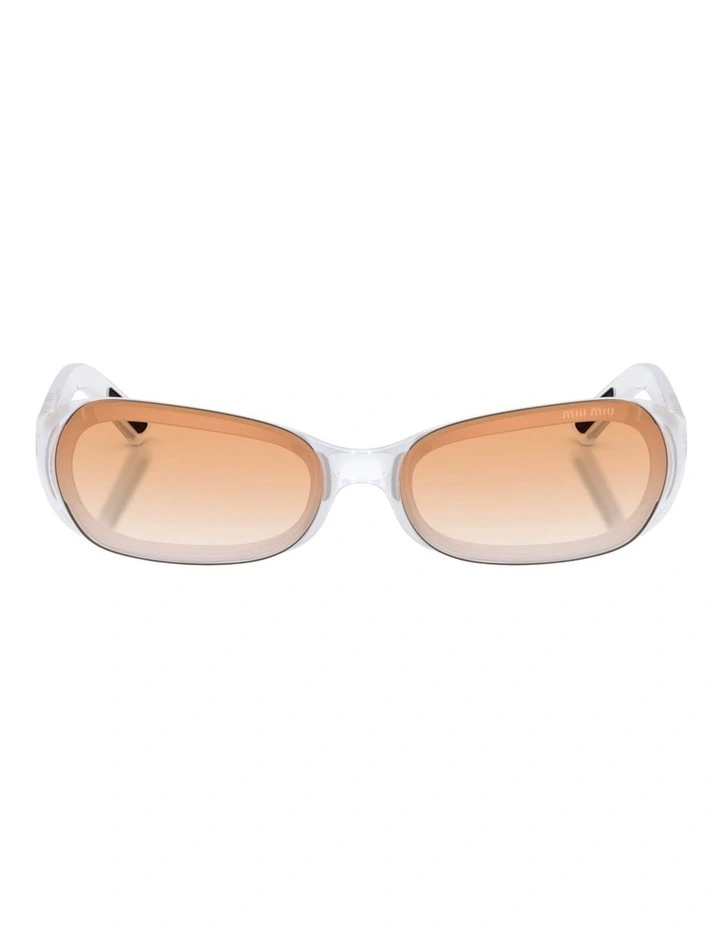 Miu Miu MU C07SU Nylon Sunglasses in Blue image 1