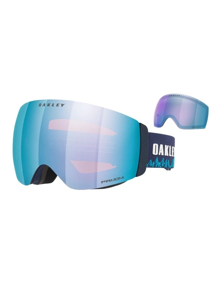 Oakley Flight Deck Pro M Mikaela Shiffrin Signature Series Snow Goggles O_matter Sunglasses in Blue image 4