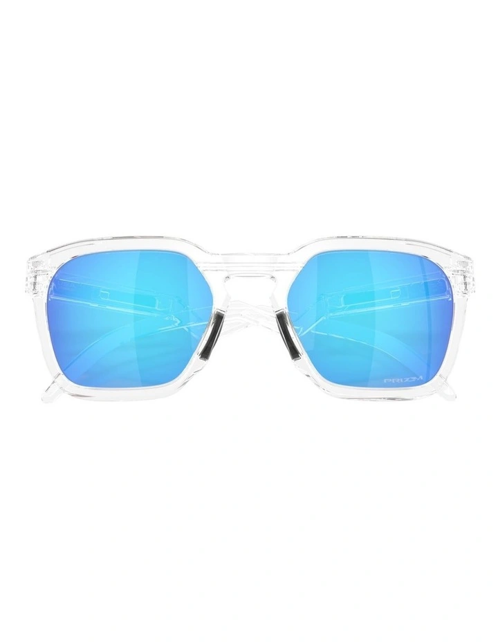 Oakley HSTN SQ O_matter Sunglasses in Transparent image 4