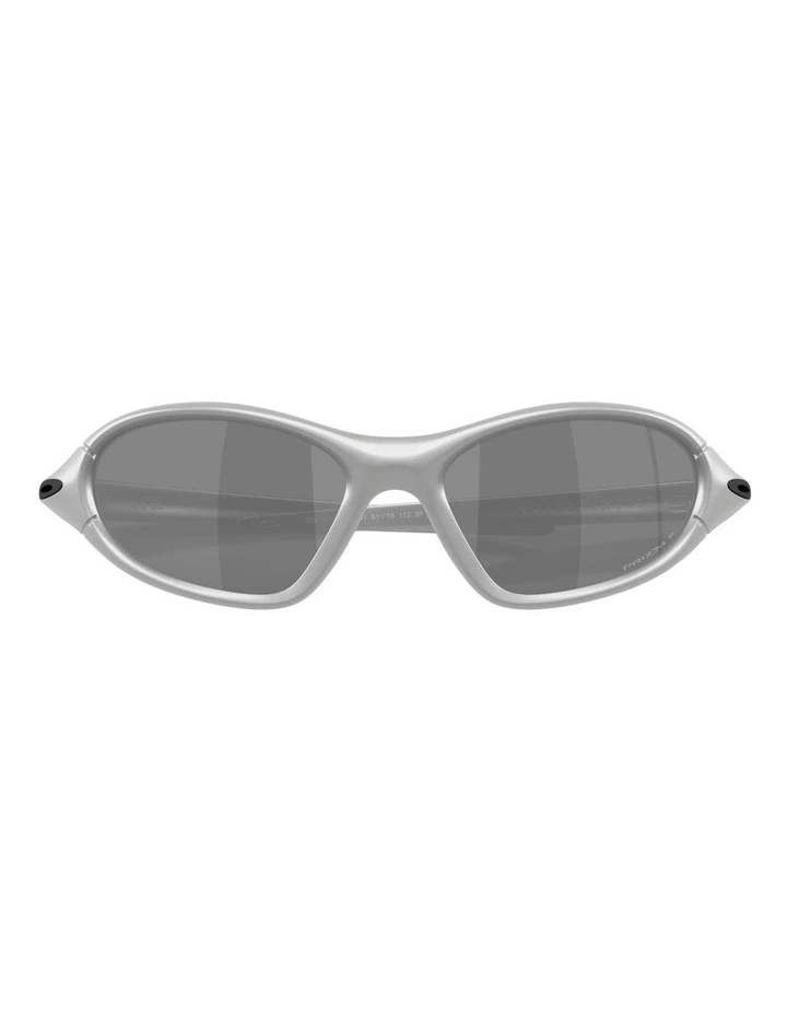 Oakley Portal Jacket O_matter Polarised Sunglasses in Silver image 5