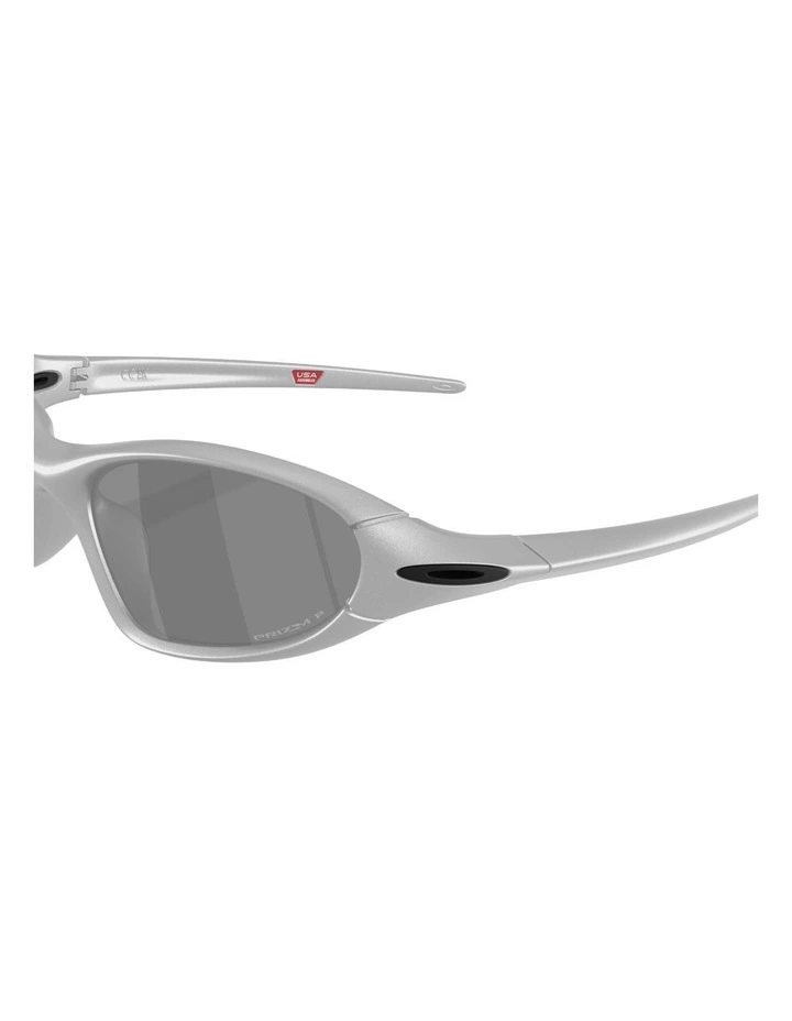 Oakley Portal Jacket O_matter Polarised Sunglasses in Silver image 6
