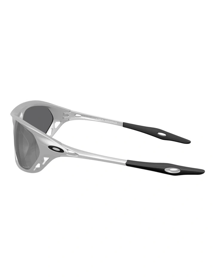 Oakley Cage Jacket O_matter Polarised Sunglasses in Silver image 2