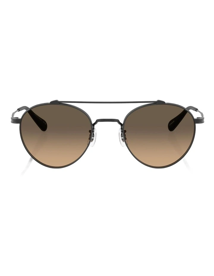 Oliver Peoples Brunner Titanium Sunglasses in Black image 1