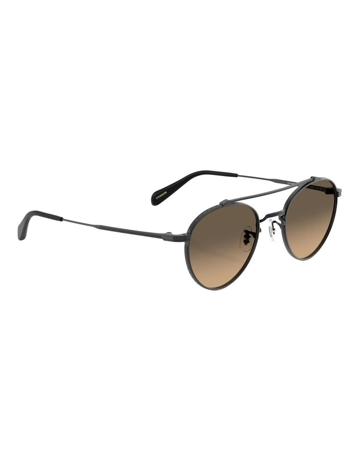 Oliver Peoples Brunner Titanium Sunglasses in Black image 4
