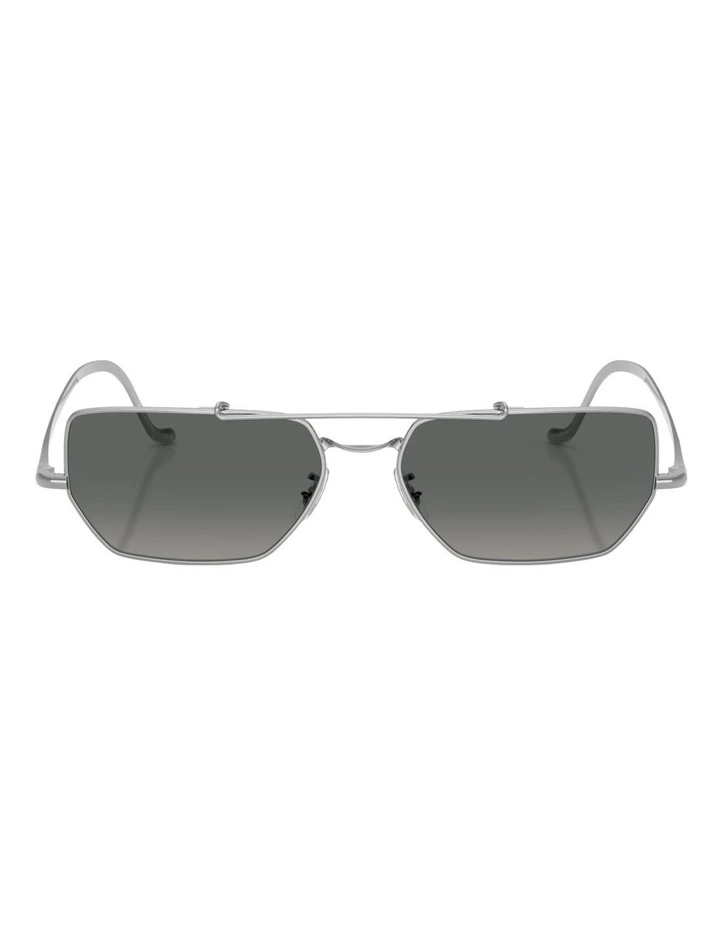 Oliver Peoples Edition 7 Titanium Sunglasses in Silver image 1