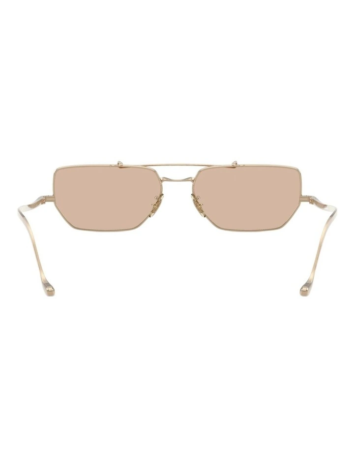 Oliver Peoples Edition 7 Titanium Sunglasses in Gold image 3