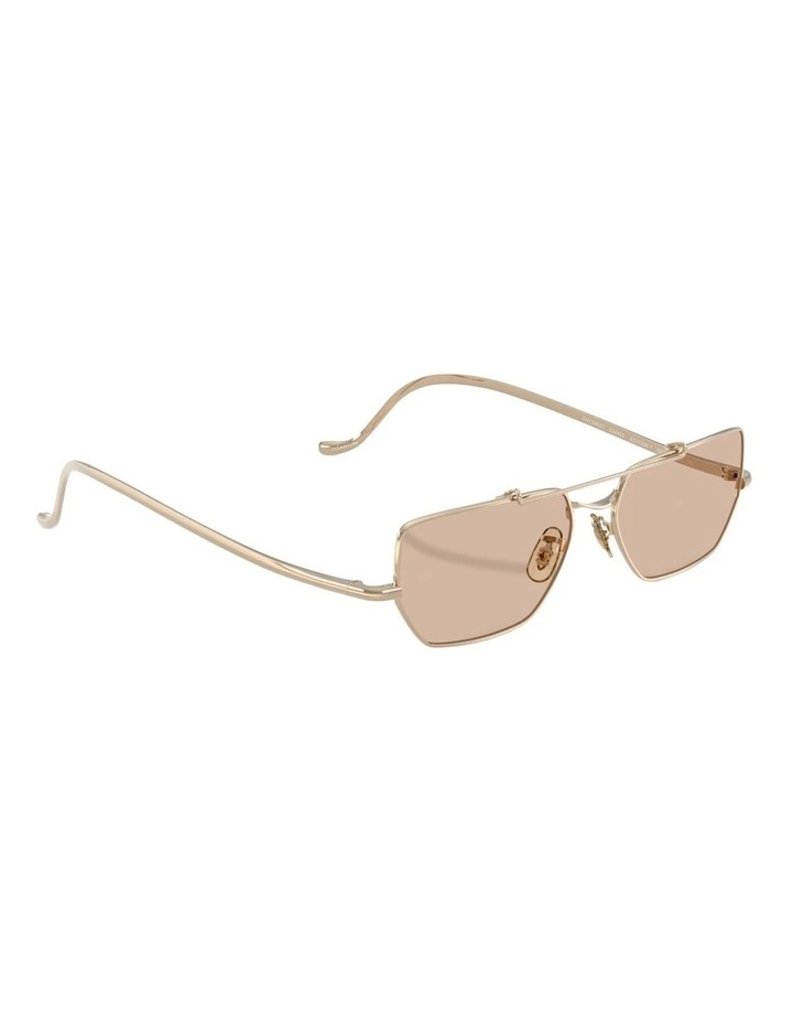 Oliver Peoples Edition 7 Titanium Sunglasses in Gold image 5