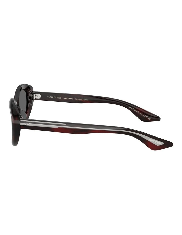 Oliver Peoples 1969C Acetate Sunglasses in Red image 3