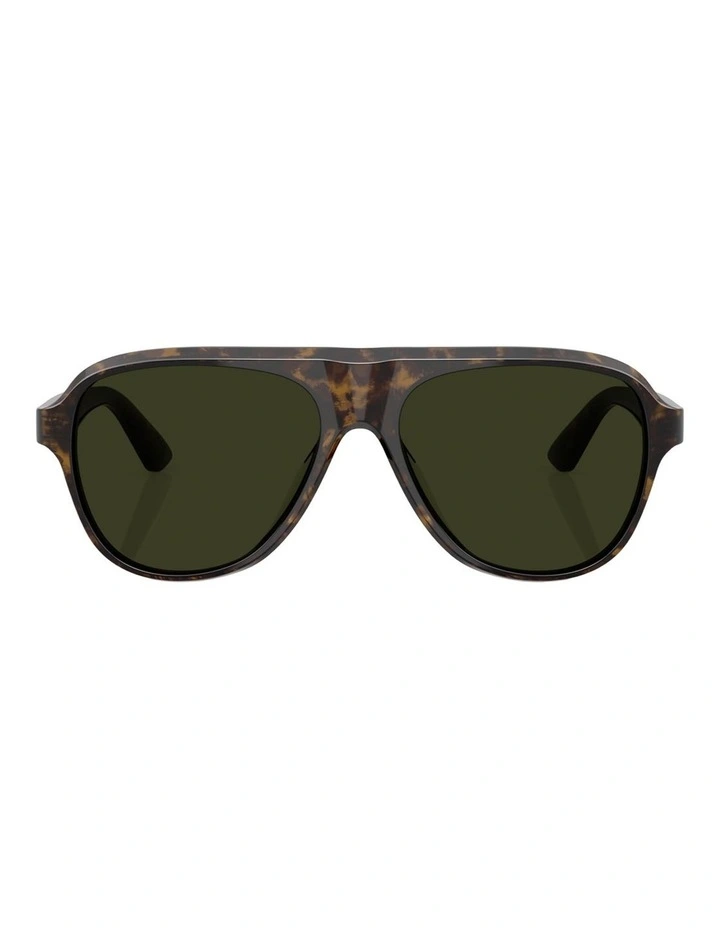 Oliver Peoples Paul Newman Sun Acetate Polarised Sunglasses in Tortoise image 2