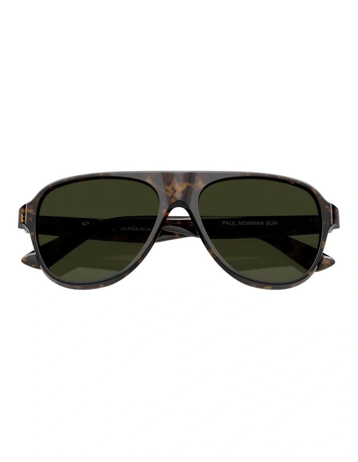 Oliver Peoples Paul Newman Sun Acetate Polarised Sunglasses in Tortoise image 4