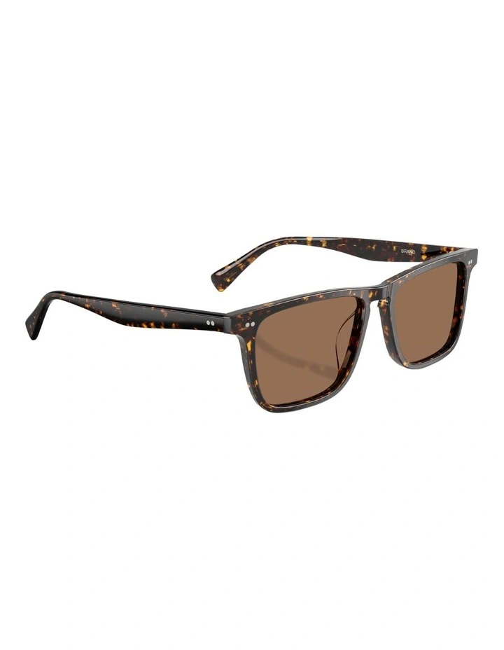 Oliver Peoples Brano Acetate Sunglasses in Tortoise image 5