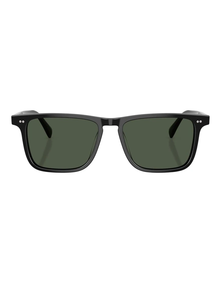 Oliver Peoples Brano Acetate Polarised Sunglasses in Black image 1