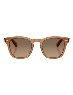 Oliver Peoples Arliss Acetate Polarised Sunglasses in Brown